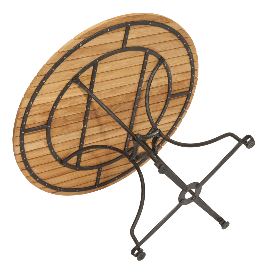 Tisch Viva Teak & Eisen, Rund